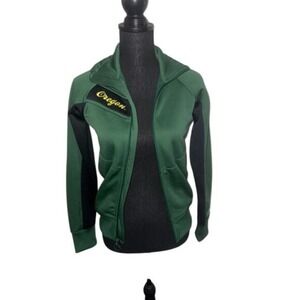 Columbia | New W/O Tags University of Oregon Green zip up Jacket women's size XS